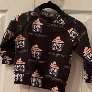 Hugo Loves Tiki petite gateau sweatshirt 12-18 mo